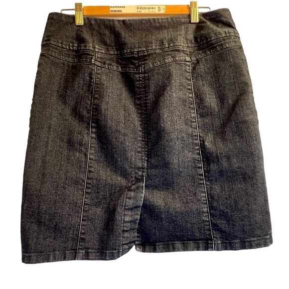 Point Zero Jean Mini Skirt Blue Size L - Picture 9 of 10